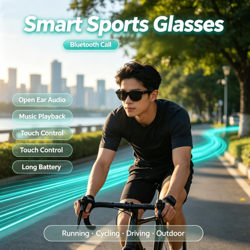 Smart Glasses Lens - Inteligentne okulary sportowe z otwartym systemem
