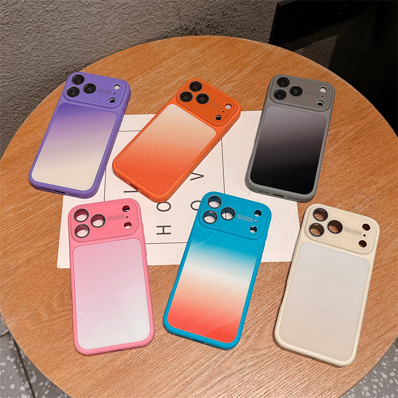 Apple Iphone 15 - Luksusowe etui na telefon w gradientowych