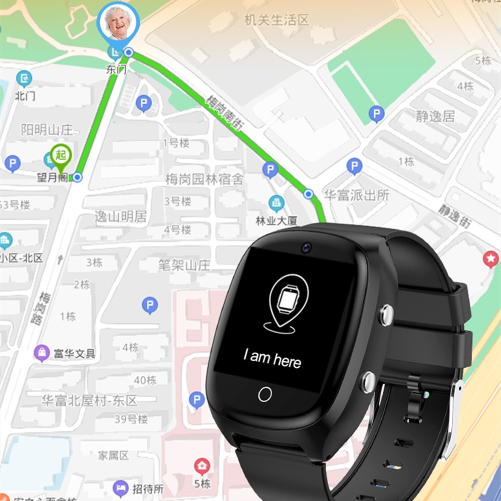 Fall Detection Watch - Zegarek dla osób starszych, inteligentny zegarek