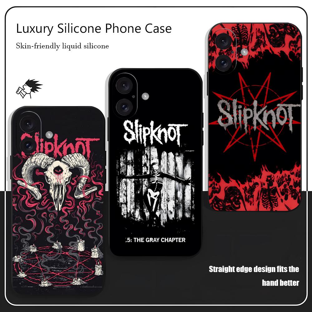 Apple Iphone 15 - S-Slipknot Popular Band Etui na telefon