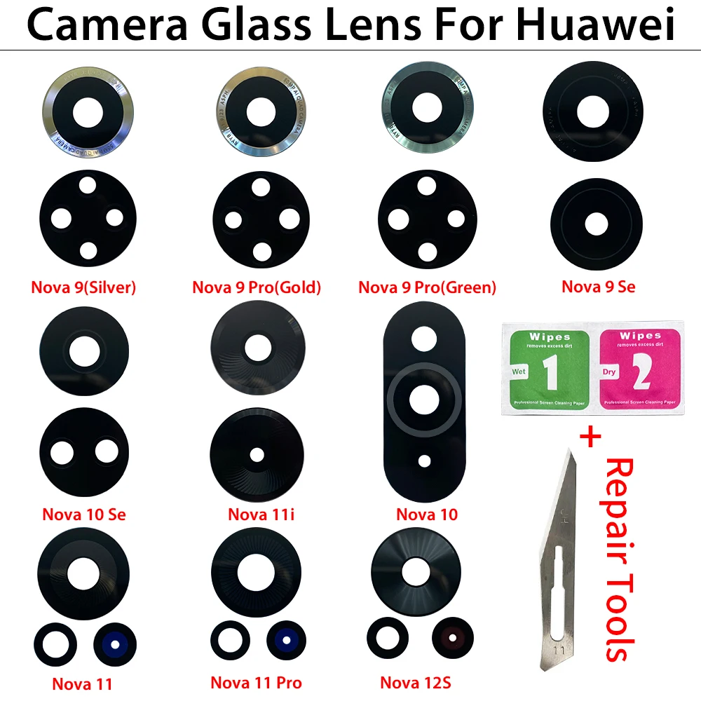 10 szt. szklanych soczewek tyl – Huawei Nova 12 recenzja i cena