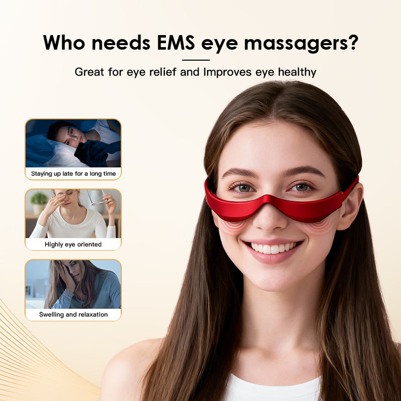 Elektryczne okulary do masażu  – Light Therapy Glasses recenzja i cena