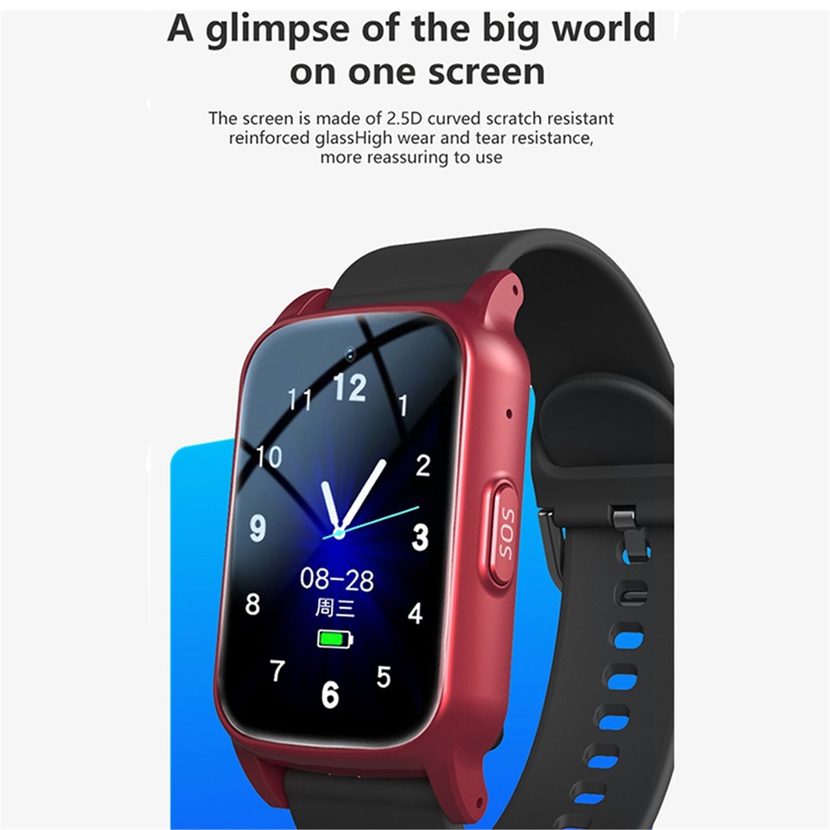 Smartwatch 4G dla seniorów z G – Fall Detection Watch recenzja i cena